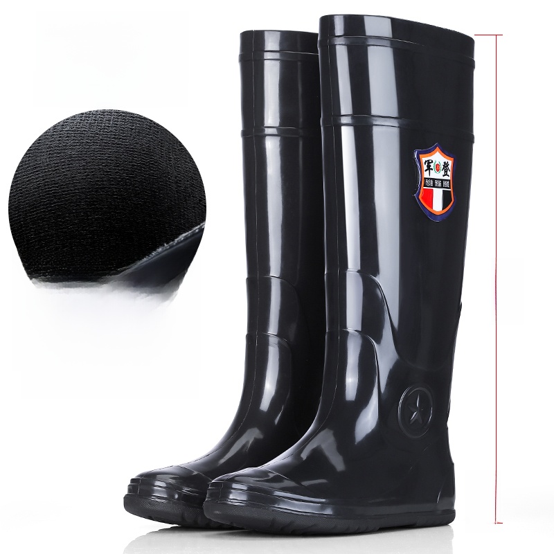 Fishing Boots - أحذية مطر عالية الساق بتصميم عسكري