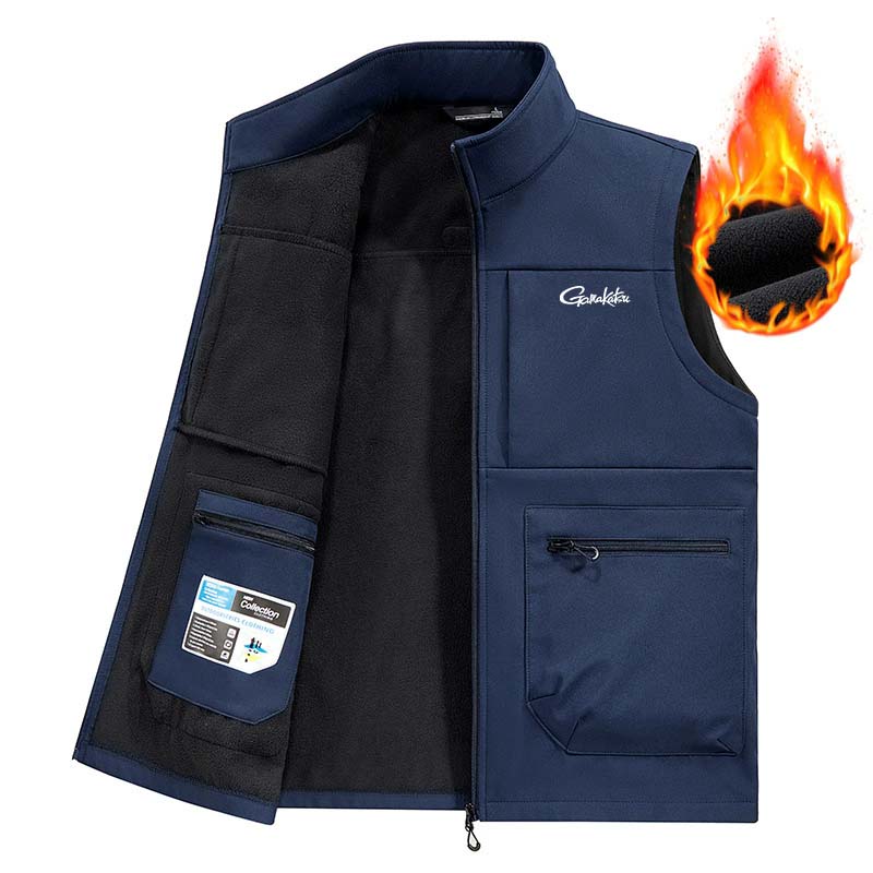 Fishing Vest - سترة صيد للرجال من Gamakatsu متعددة