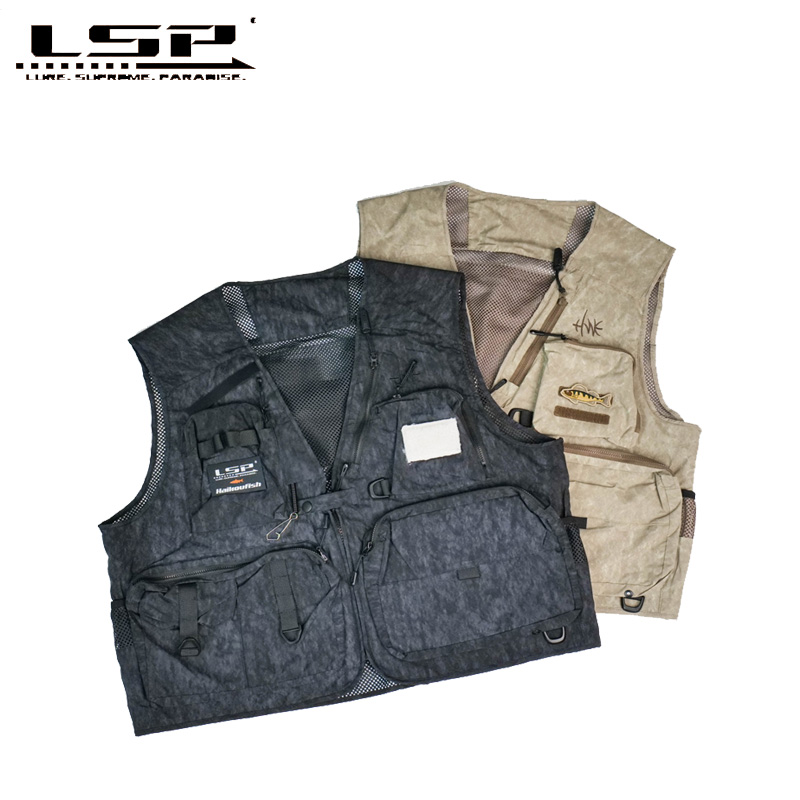Fishing Vest - HAIKOUICHTHYS & LSP 2025 جديد سترة