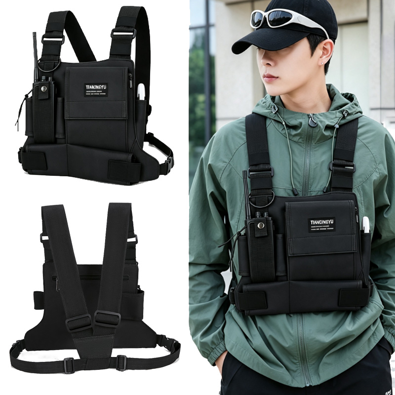 Fishing Vest - حقائب صدر جديدة 2026 للجنسين، حقيبة