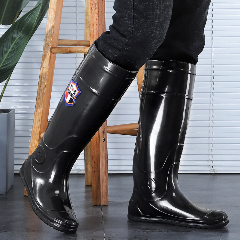 أحذية مطر عالية الساق بتصميم ع - مراجعة Fishing Boots وسعره