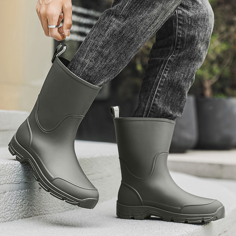 أحذية مطر للجنسين، أحذية مطاطي - مراجعة Fishing Boots وسعره