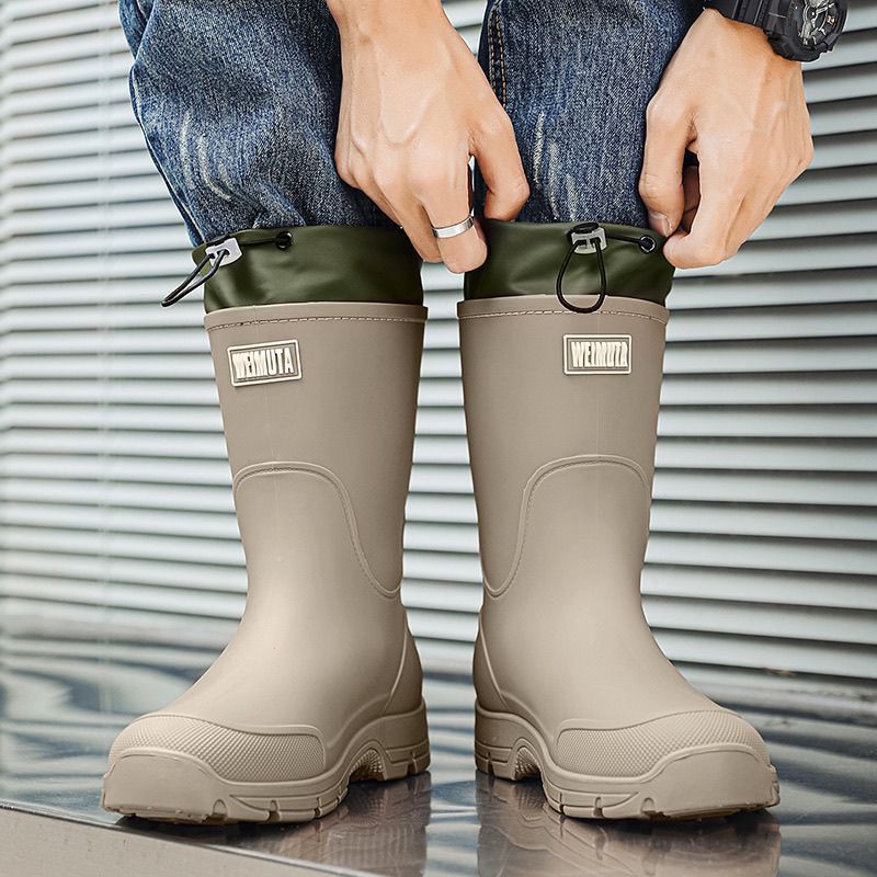 أحذية مطر للجنسين، أحذية مطاطي - مراجعة Fishing Boots وسعره