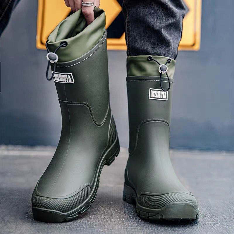 أحذية مطر للجنسين، أحذية مطاطي - مراجعة Fishing Boots وسعره